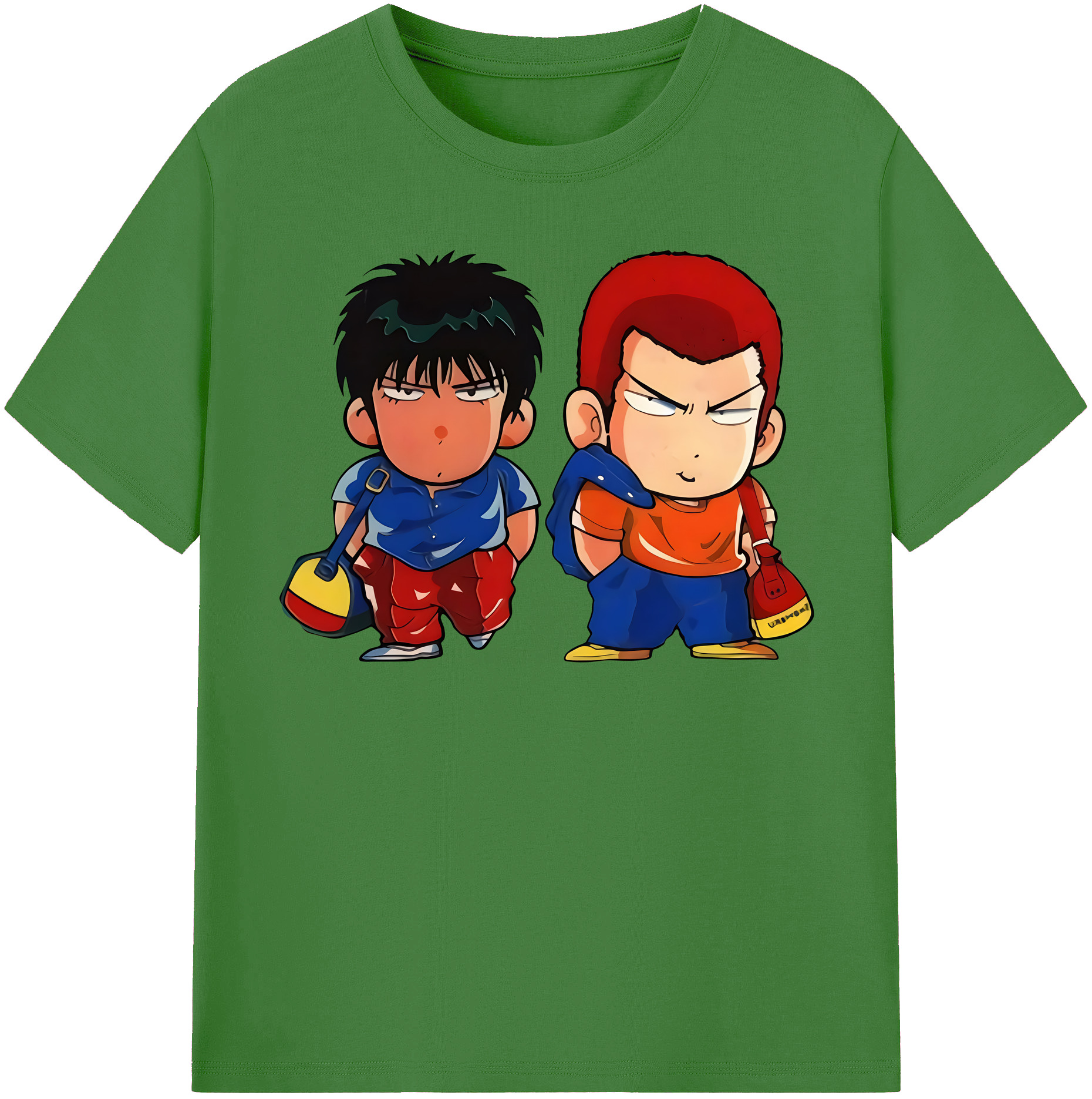 （画像用） SLAM DUNK／スラムダンク レディースカジュアルプリントTシャツ（綿100％）